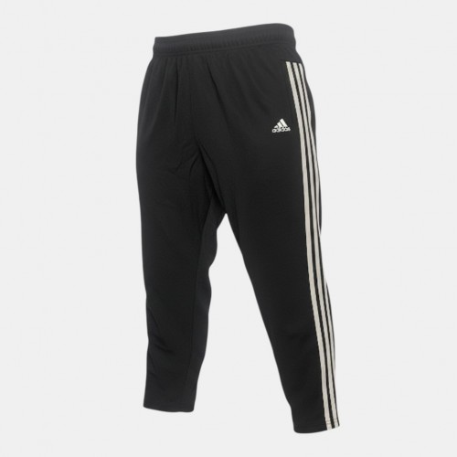 Adidas Training Pants Black 3-Stripes XL Pre Owned